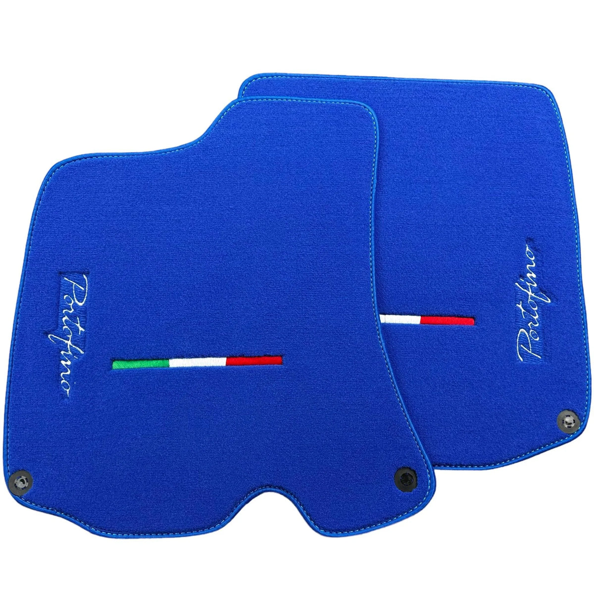Blue Floor Mats for Ferrari Portofino (2018-2023) Italian Edition - AutoWin