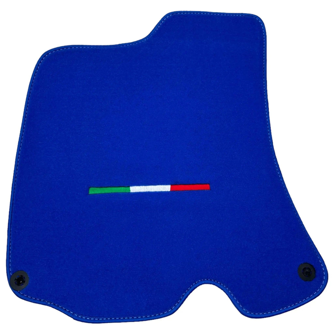Blue Floor Mats For Ferrari Roma (2021-2024) Italian Edition - AutoWin