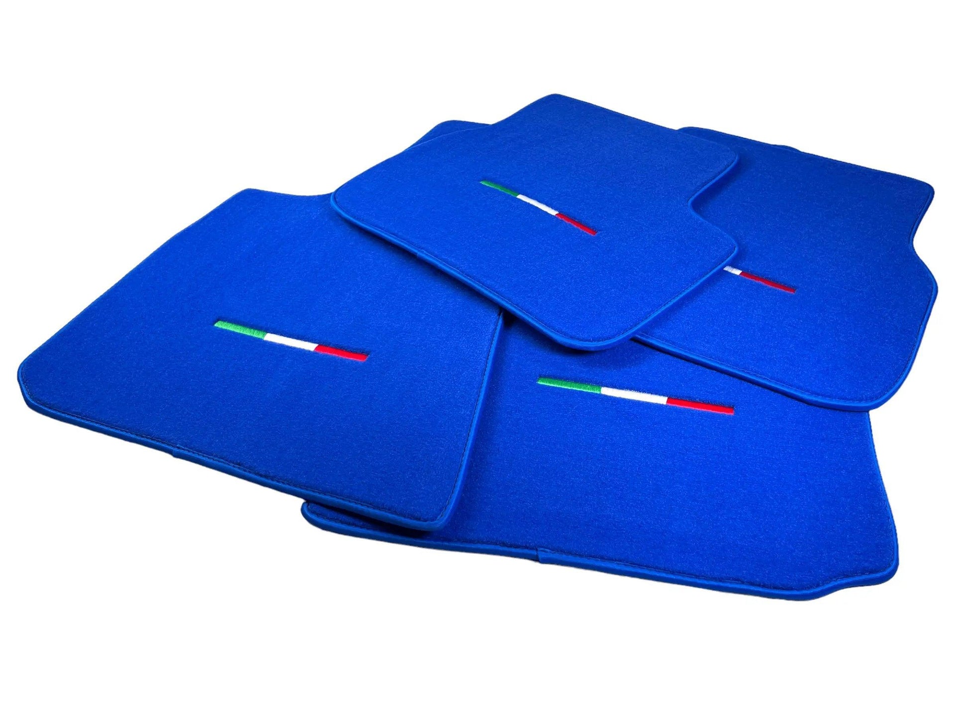 Blue Floor Mats For Maserati Levante (2017-2023) Italy Edition - AutoWin