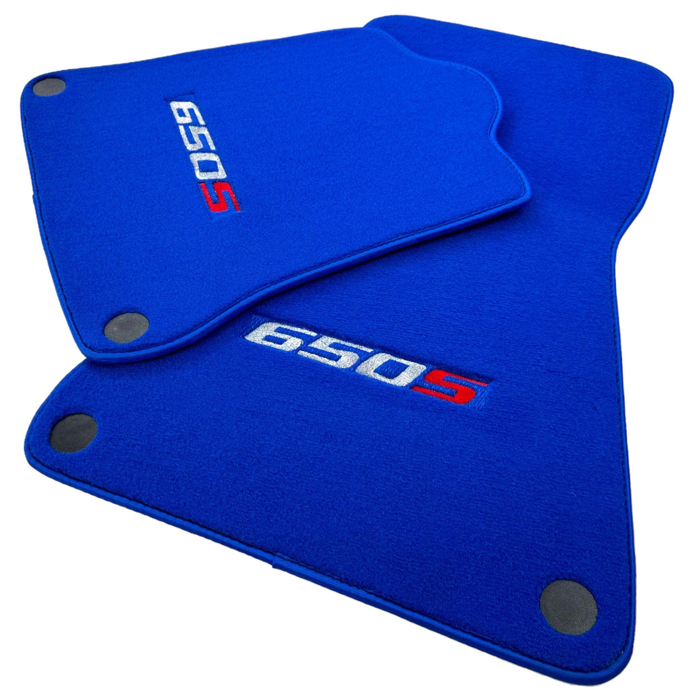 Blue Floor Mats For McLaren 650S Tailored - AutoWin