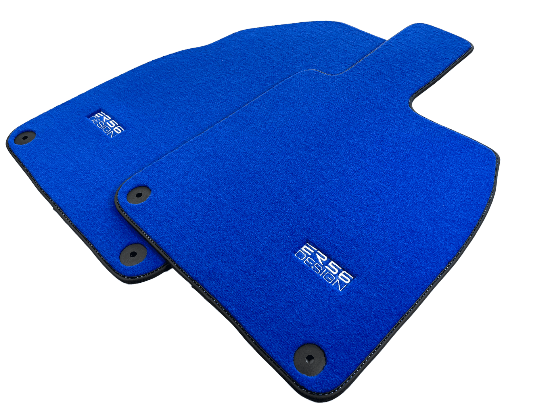 Blue Floor Mats for Porsche 718 Cayman (2017-2023) | Er56 Design - AutoWin