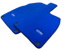 Blue Floor Mats for Porsche 981 Boxster (2013-2016) ER56 Design - AutoWin