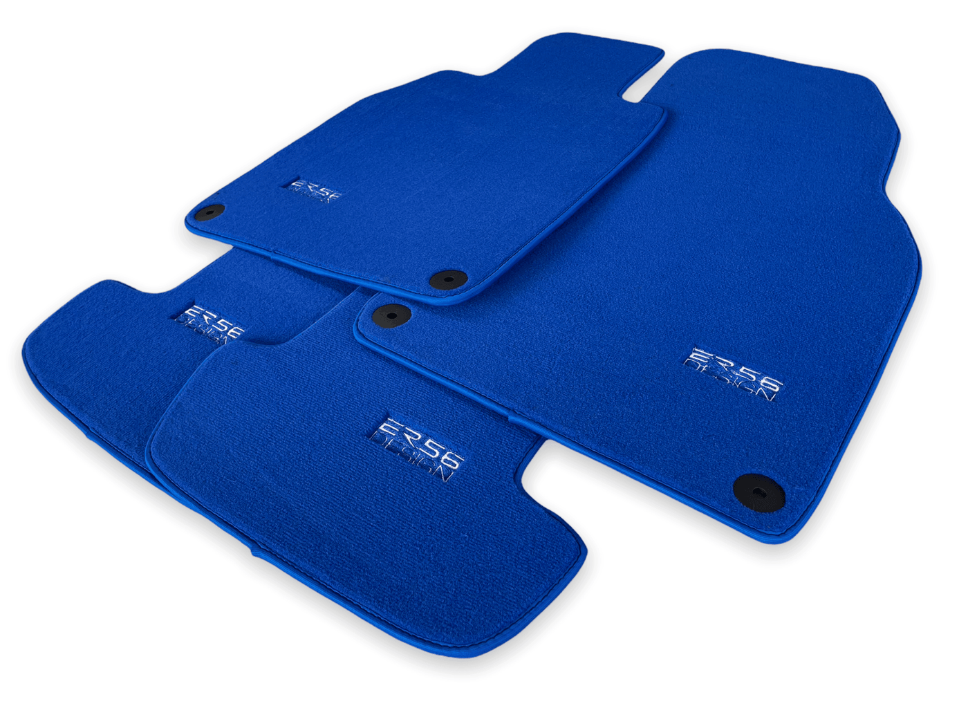 Blue Floor Mats for Porsche 992 (2019-2024) | ER56 Design - AutoWin