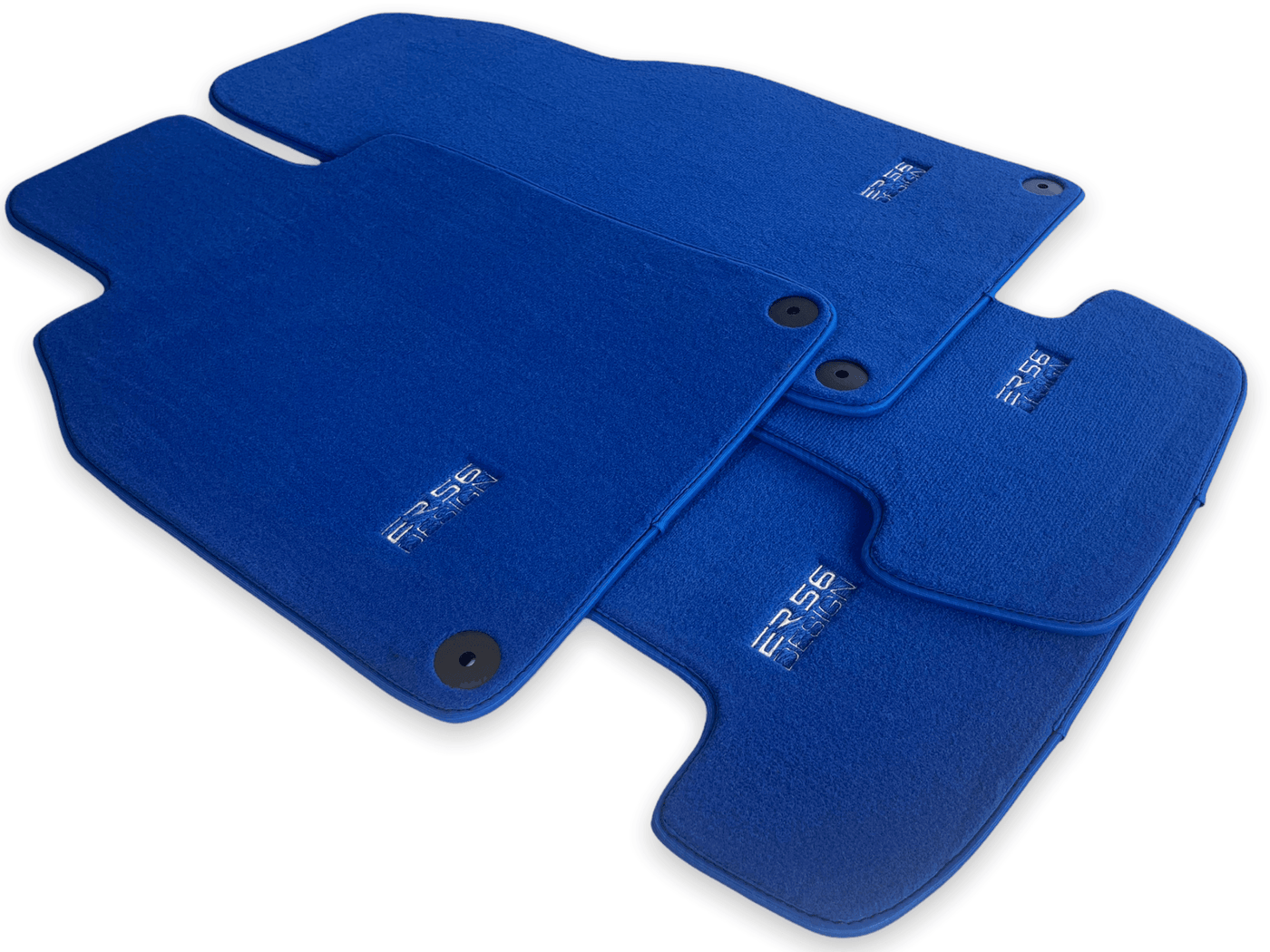 Blue Floor Mats for Porsche Panamera (2009-2016) | ER56 Design - AutoWin