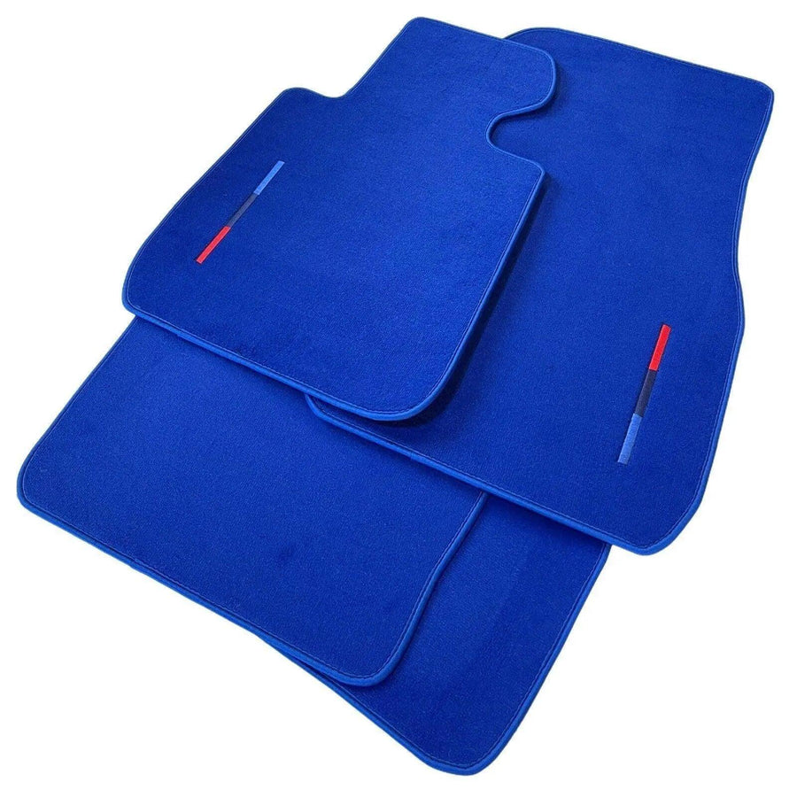Blue Mats For BMW M3 G80 With M Package - AutoWin