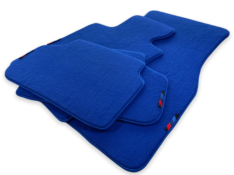 Blue Mats For BMW M4 G82 Coupe With M Package - AutoWin