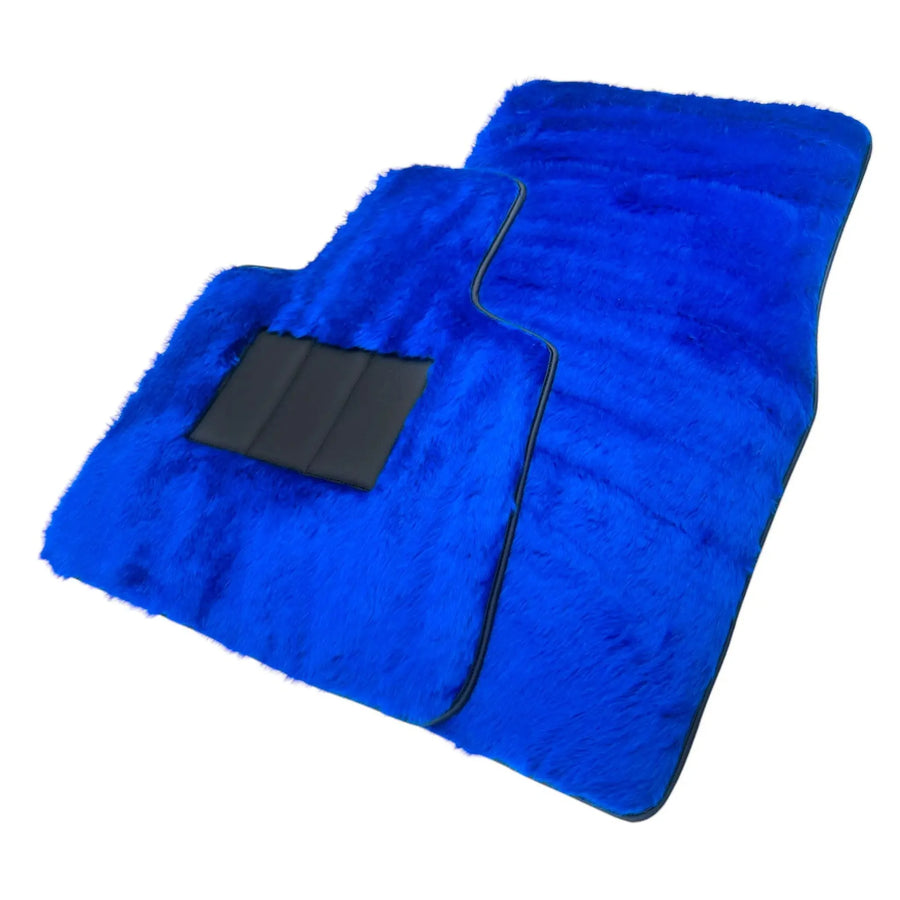 Blue Sheepskin Floor Mats for Rolls-Royce Cullinan (2018-2025)