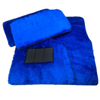 Blue Sheepskin Floor Mats for Rolls-Royce Cullinan (2018-2025)