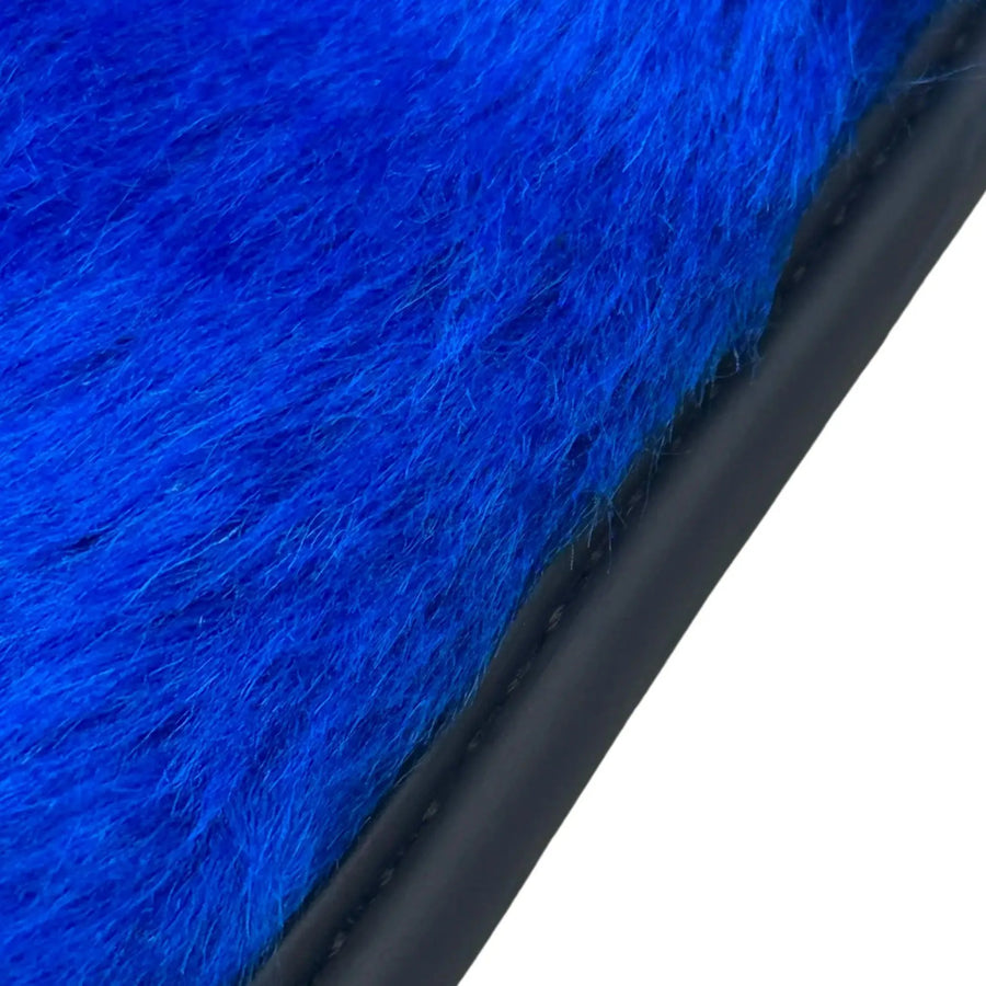 Blue Sheepskin Floor Mats for Rolls-Royce Cullinan (2018-2025)