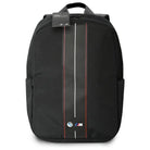 BMW Backpack 16" with Black Nylon Red Stripe