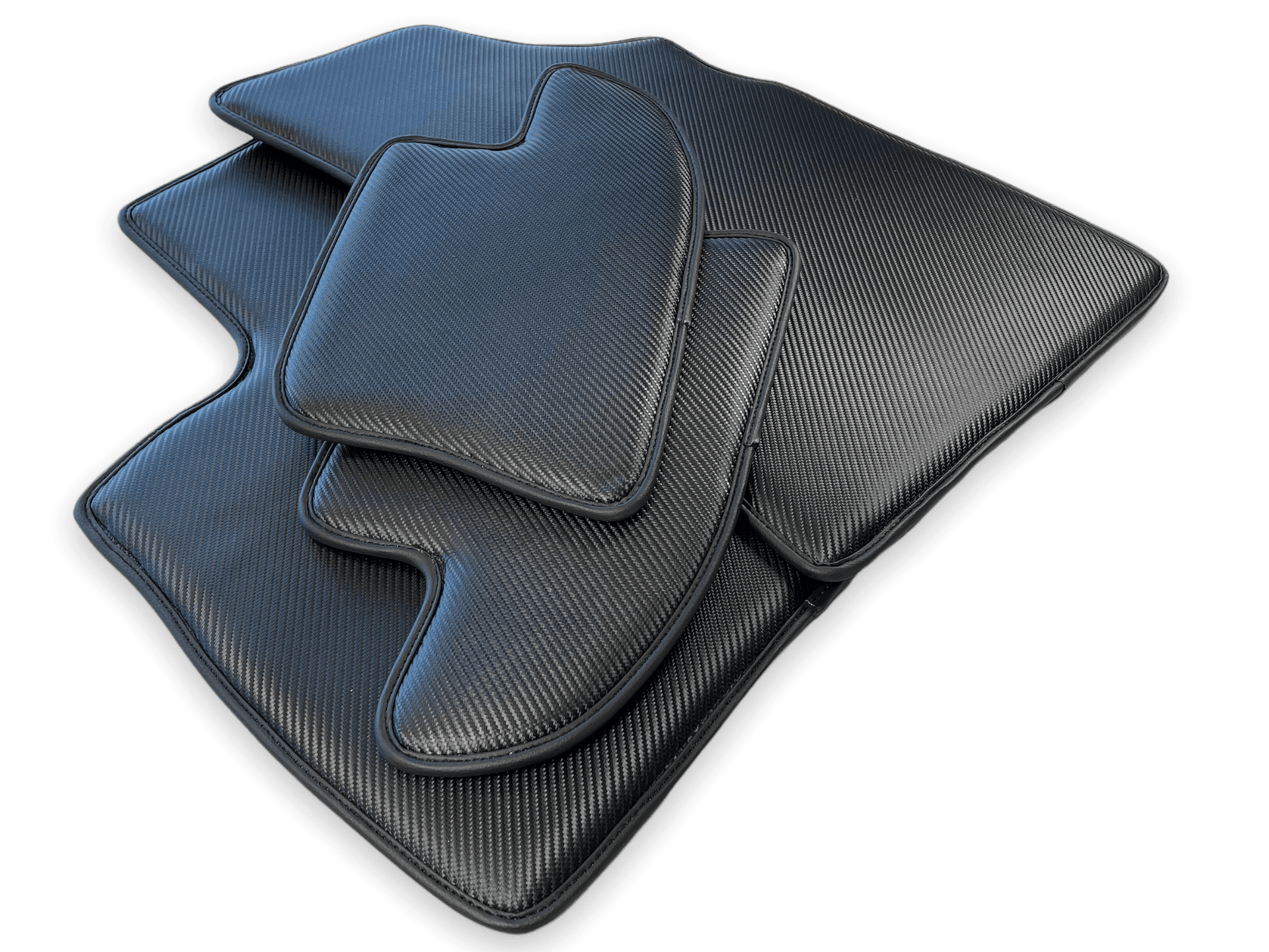 Carbon Fiber Floor Mats For Bentley Continental GT 2003–2011 - AutoWin