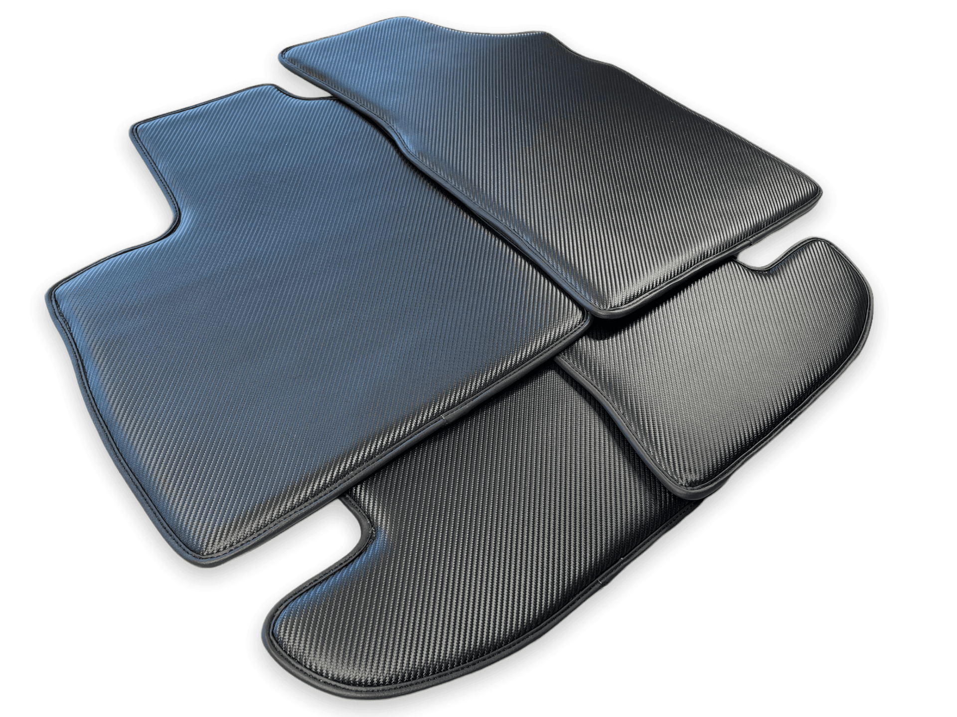 Carbon Fiber Floor Mats For Bentley Continental GT (2011–2018) - AutoWin