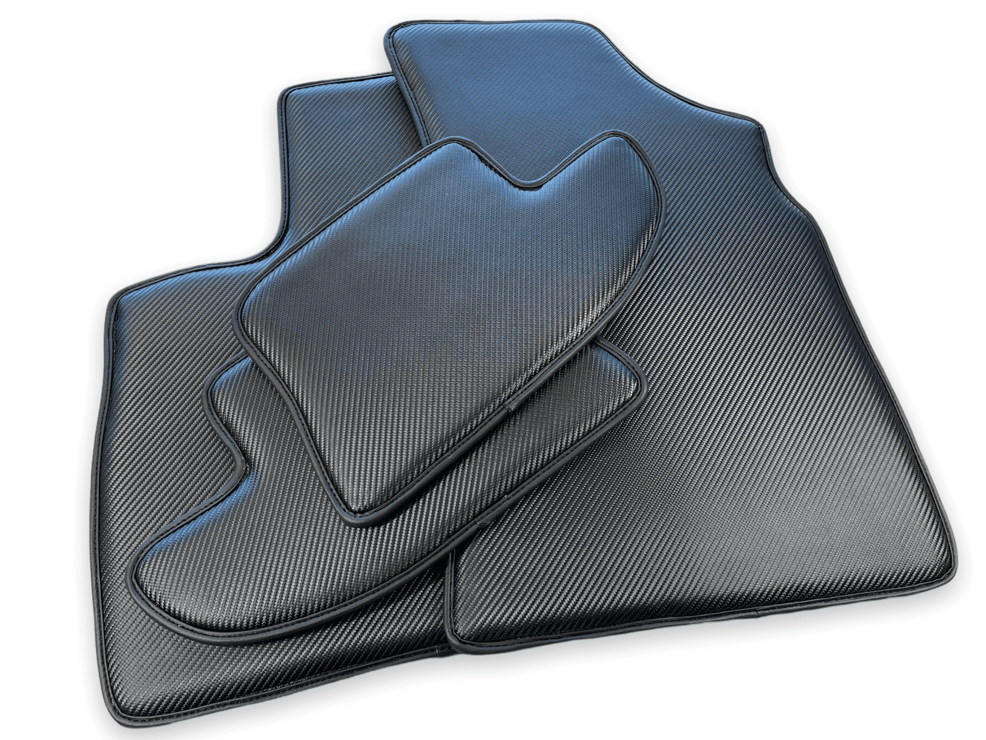 Carbon Fiber Floor Mats For Bentley Continental GT (2011–2018) - AutoWin