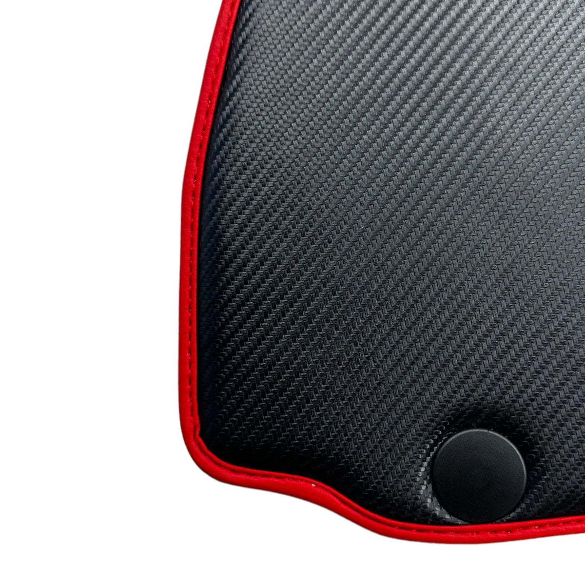 Carbon Fiber Leather Floor Mats for Ferrari 812 GTS (2019-2023)