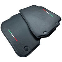 Carbon Fiber Leather Floor Mats For Ferrari 812 GTS (2019-2023)