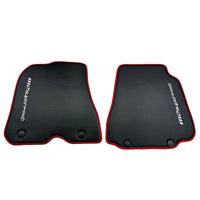 Carbon Fiber Leather Floor Mats For Ferrari 812 Superfast - AutoWin