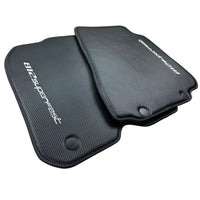 Carbon Fiber Leather Floor Mats For Ferrari 812 Superfast - AutoWin