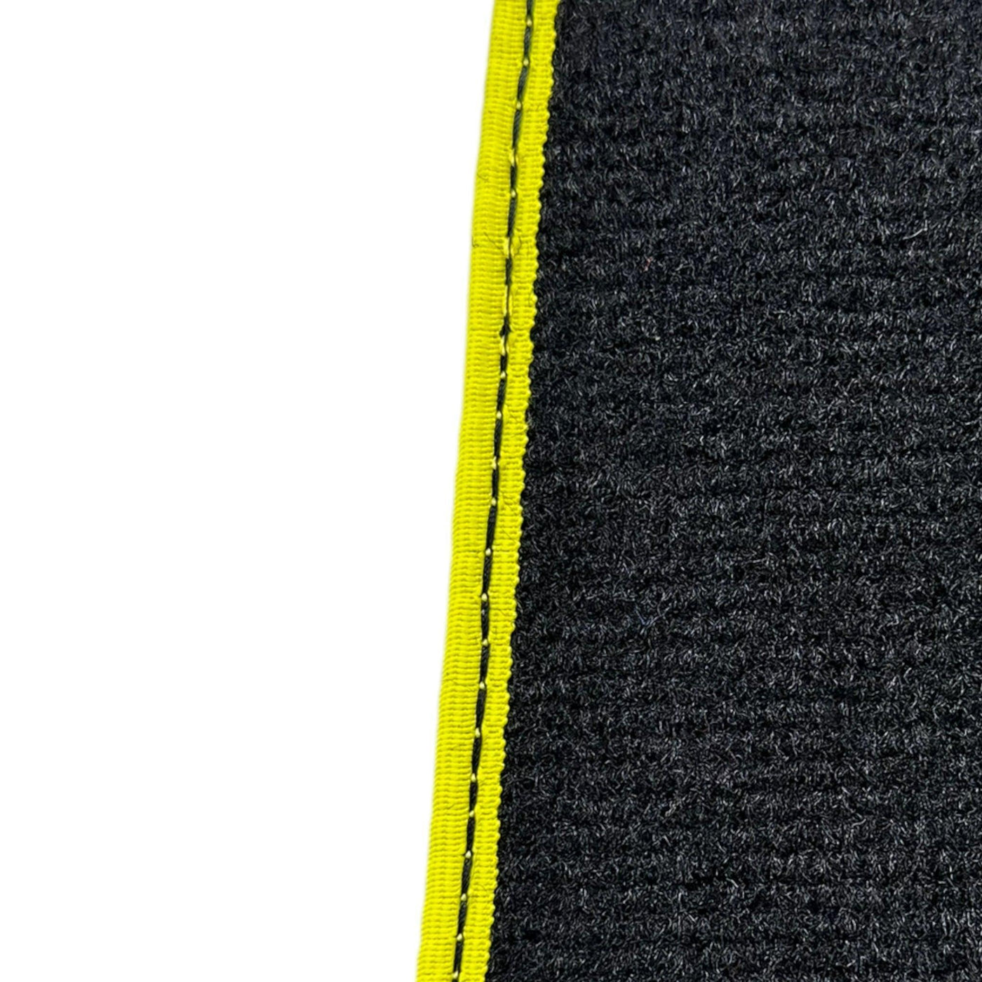 Carbon Floor Mats For Ferrari 812 Superfast (2018-2023) with Yellow Trim - AutoWin