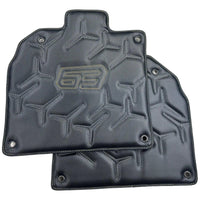 Carbon Leather Floor Mats for Lamborghini Aventador SVJ 63 Edition - AutoWin