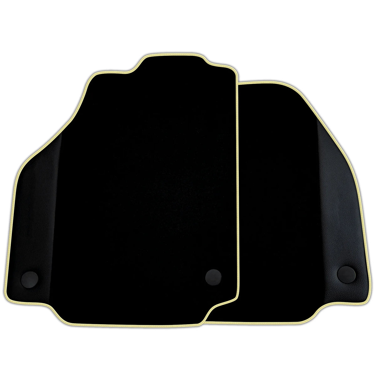 Custom Black Floor Mats for Ferrari 458 Italia (2009-2015) With Leather | Various Trim Colors