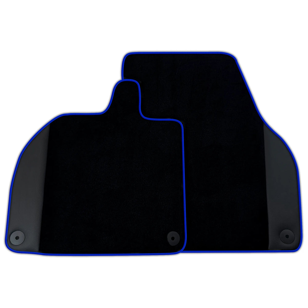 Customizable Black Floor Mats with Leather for Lamborghini Revuelto (2024-2027)