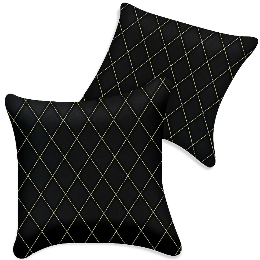Single Diamond, Black leather