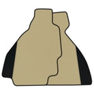 Customizable Floor Mats From Carpet With Leather for Ferrari 328 GTS (1985-1989)