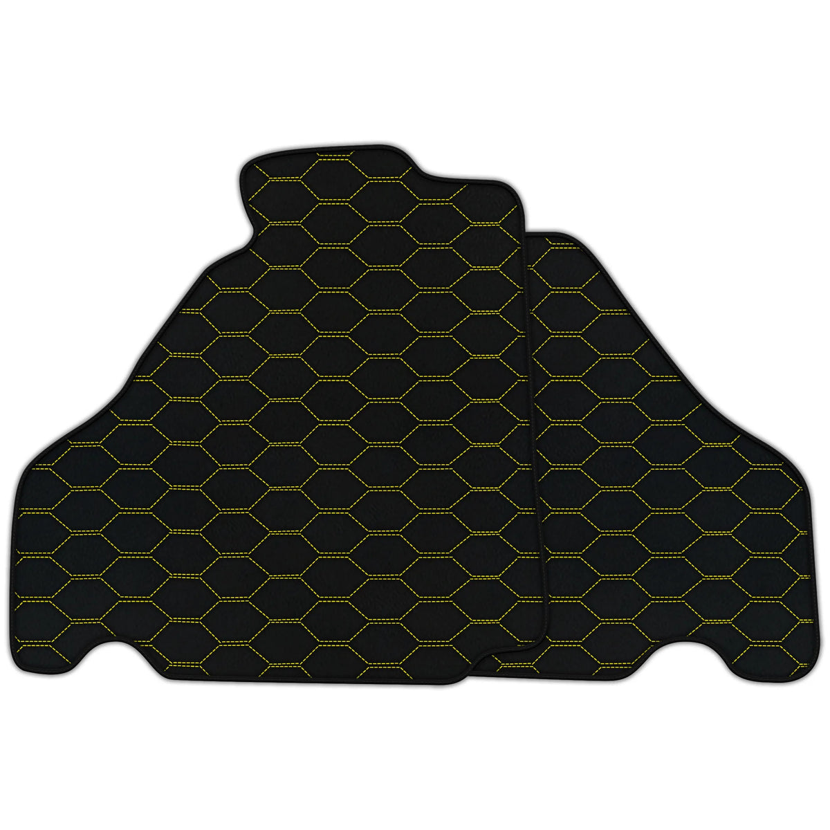 Customizable Leather Floor Mats with Divario Pattern for Ferrari 360 (1999-2005)