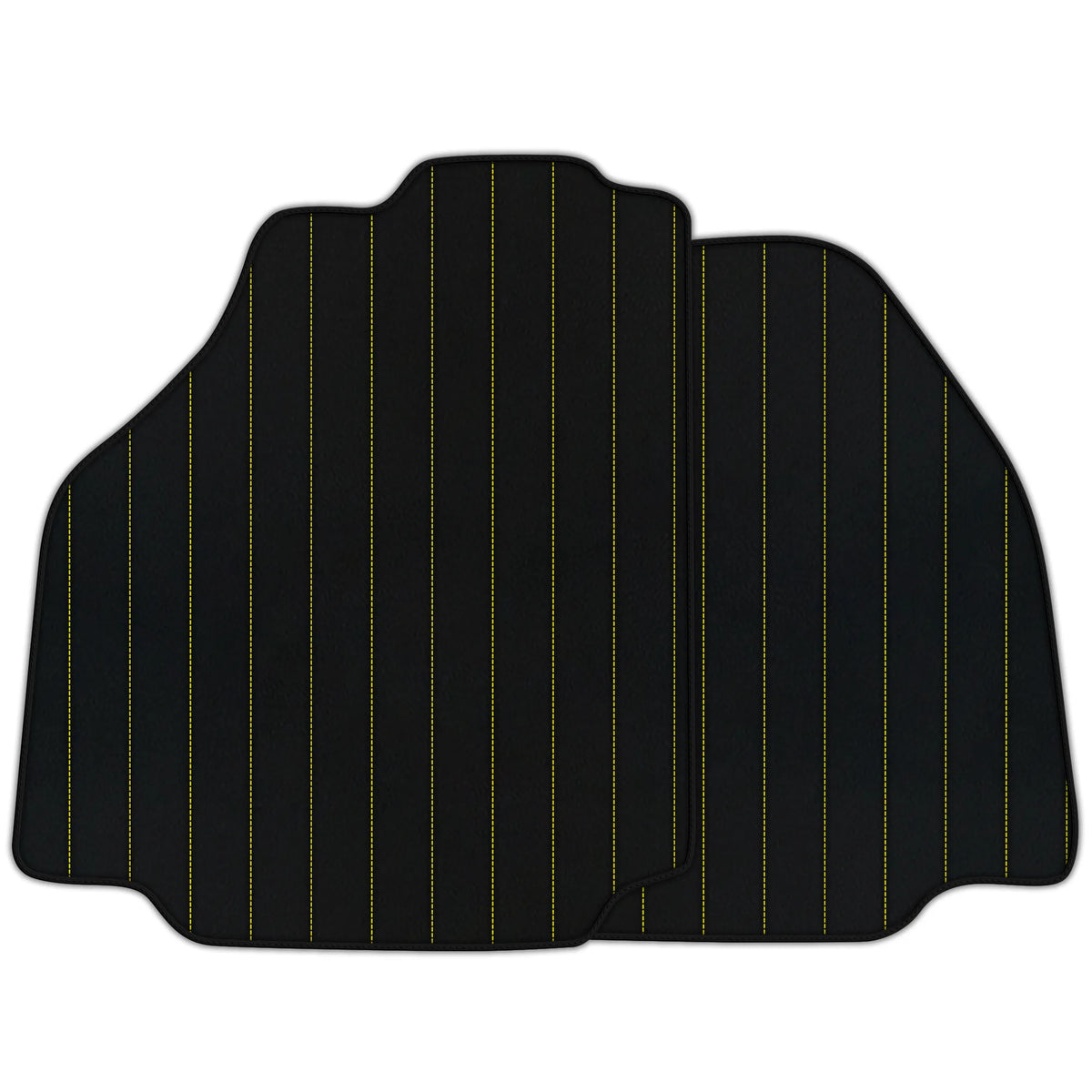 Customizable Leather Floor Mats with Line Pattern for Ferrari 488 Spider (2016-2022)