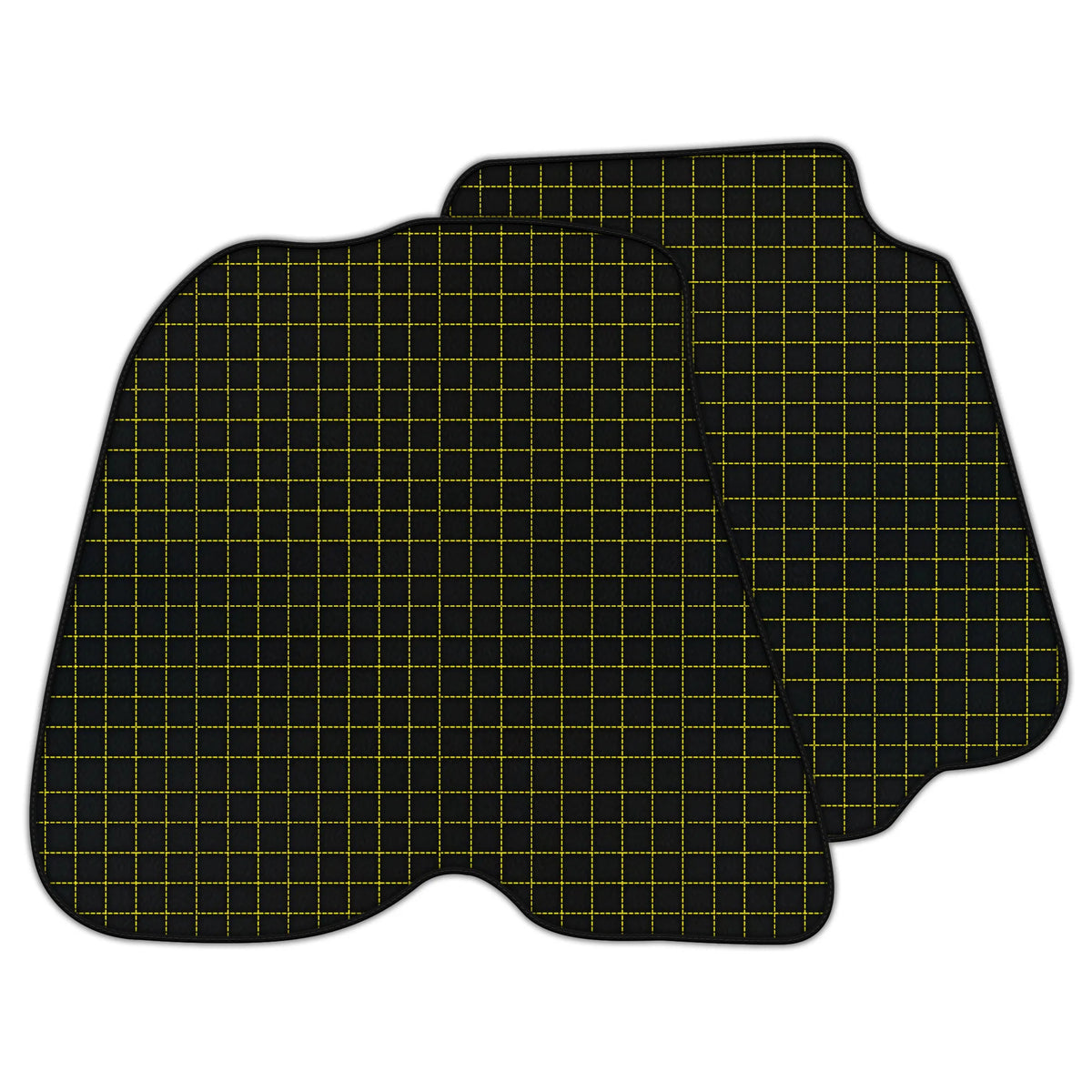 Customizable Leather Floor Mats with Square's Pattern for Ferrari 812 Superfast (2018-2023)