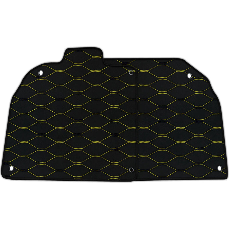 Anpassbare Lederfußmatten mit Viper Hex-Muster für Lamborghini Aventador SV (2012-2022)