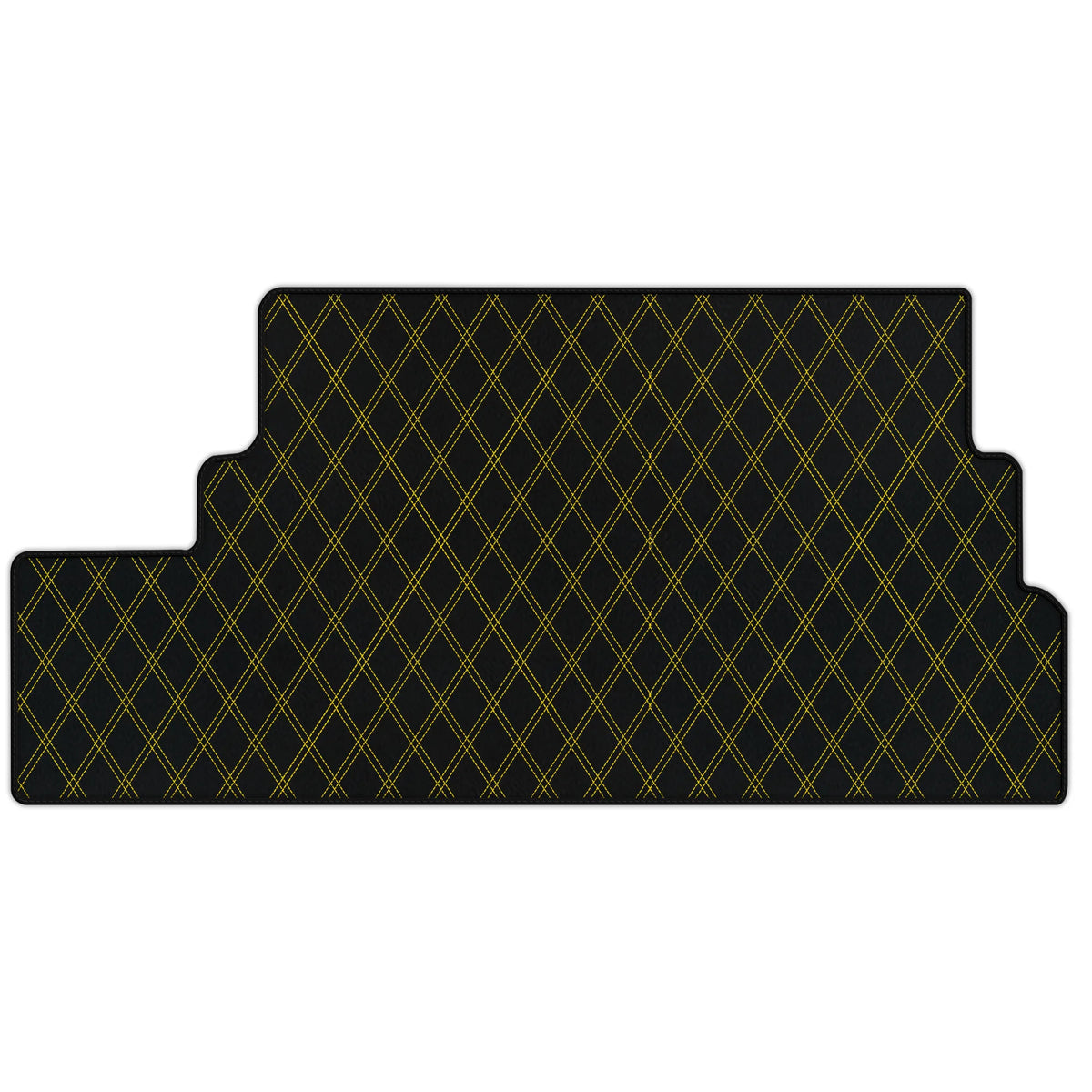 Customizable Leather Trunk Floor Mats with Double Diamond Stich Pattern for Ferrari F12 Berlinetta (2012-2022)