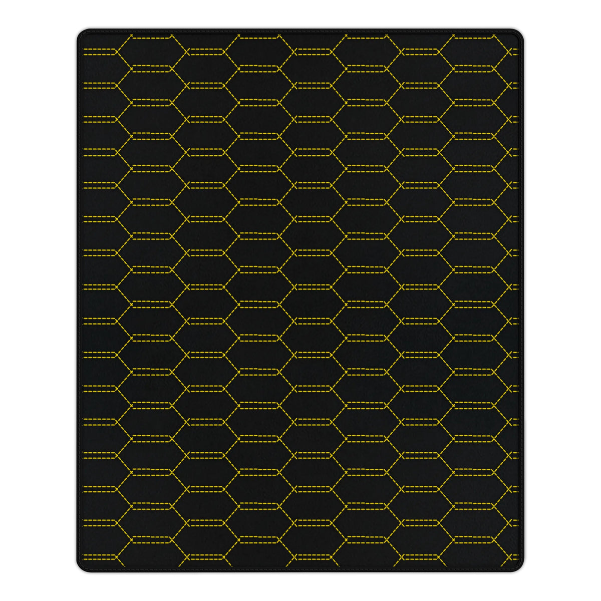 Customizable Leather Trunk Floor Mats with Interlaced Hex Pattern for Ferrari 296 GTS (2022-2027)