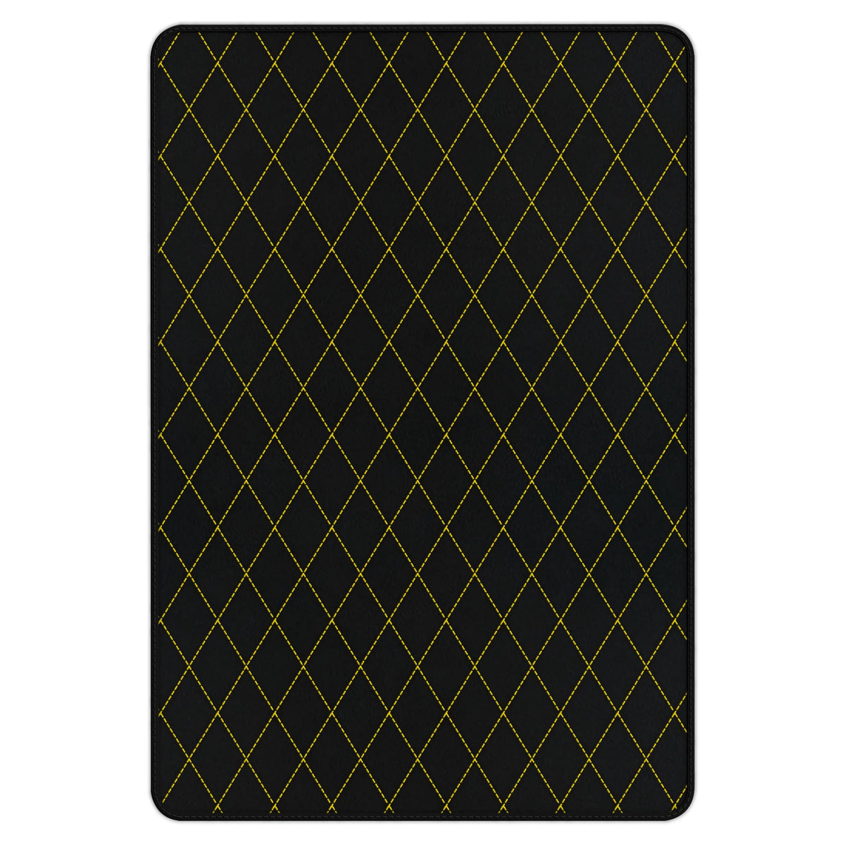 Customizable Leather Trunk Floor Mats with Single Diamond Pattern for Ferrari 458 Italia (2009-2015)