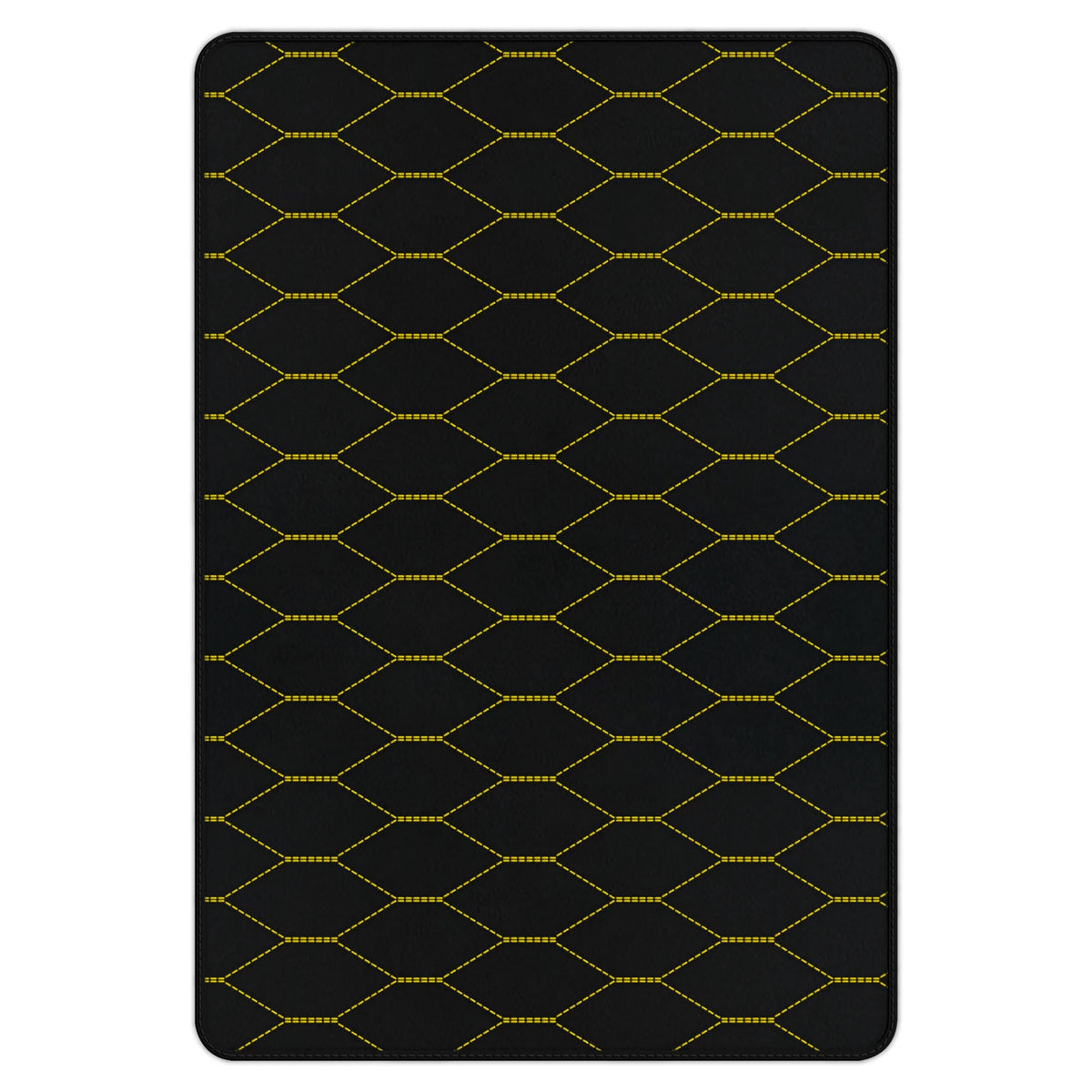 Customizable Leather Trunk Floor Mats with Viper Hex Pattern for Ferrari 458 GT2 (2012-2015)