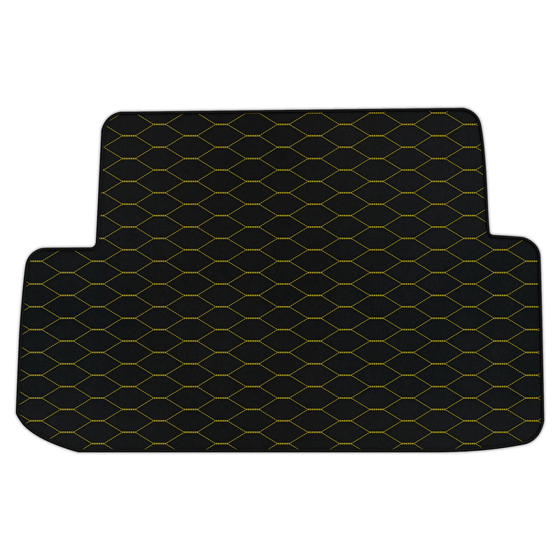 Anpassbare Leder-Kofferraummatten mit Viper-Hex-Steppmuster für Ferrari California (2008-2014)