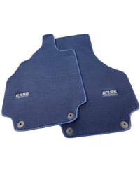 Dark Blue Floor Mats for Audi R8 (2007-2015) ER56 Design - AutoWin