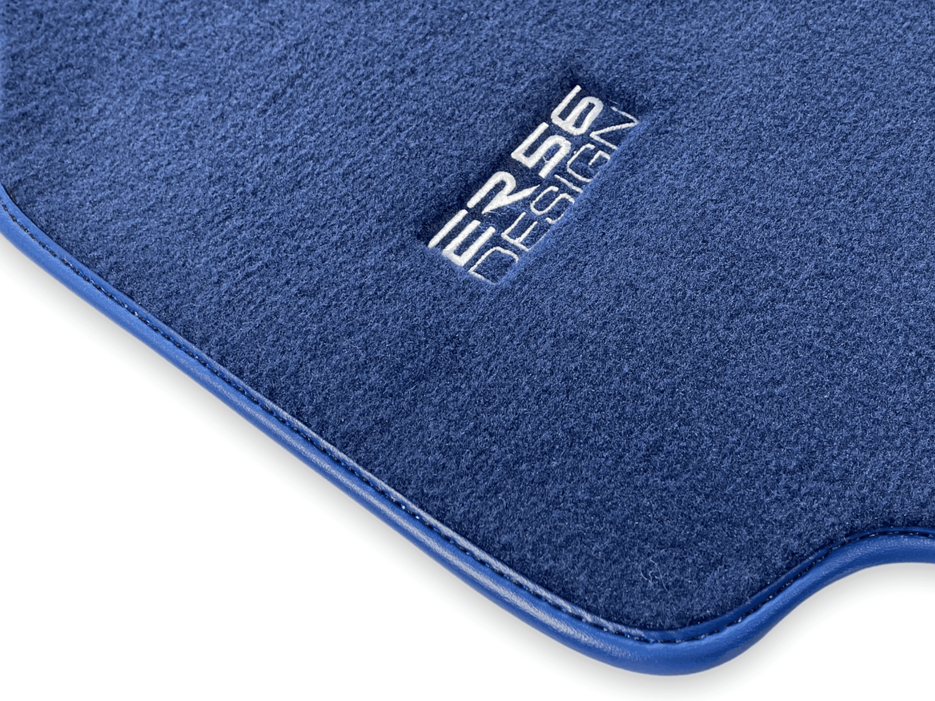 Dark Blue Floor Mats for Audi R8 (2007-2015) ER56 Design - AutoWin