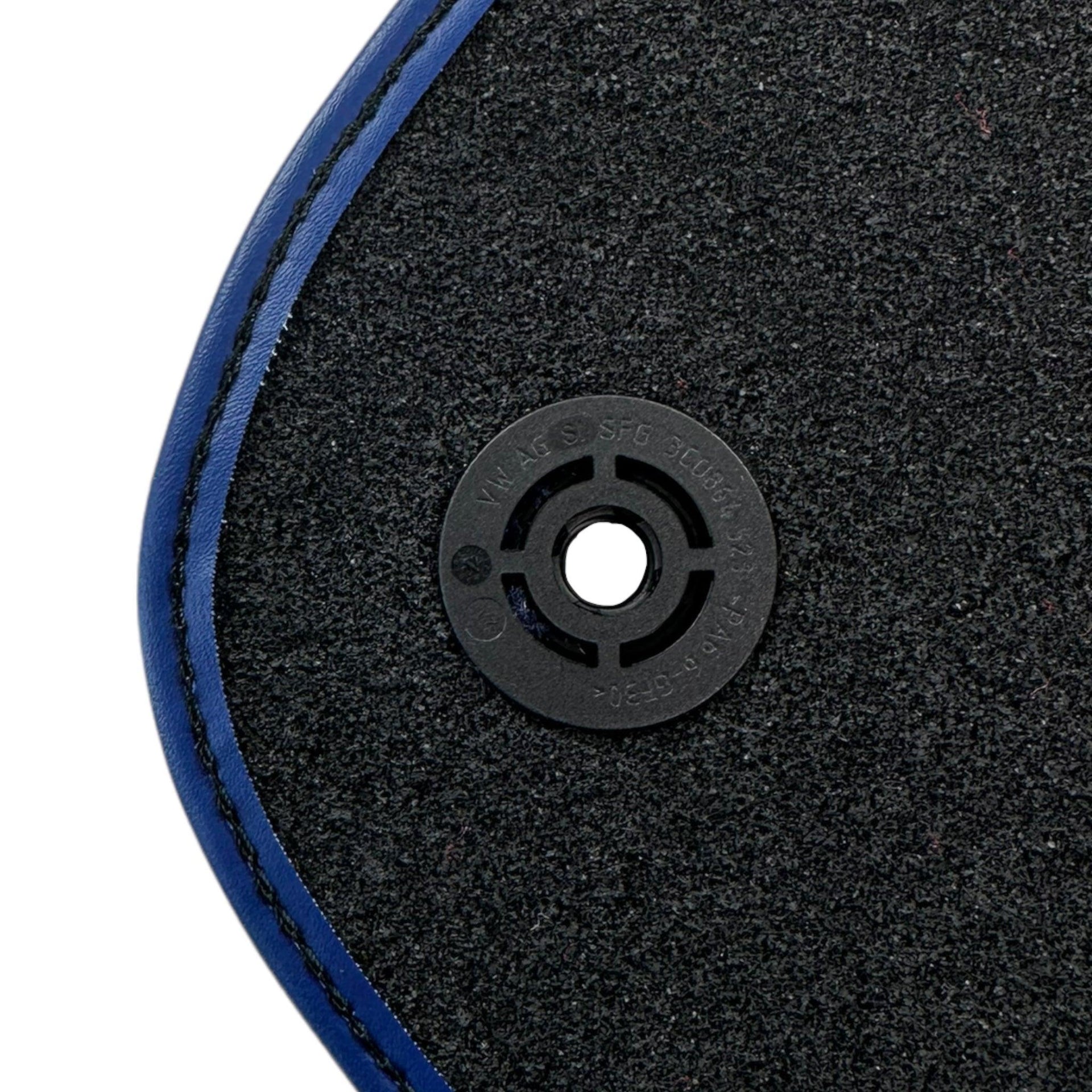 Dark Blue Floor Mats For Bentley Continental GT (2018–2023) - AutoWin