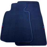 Dark Blue Floor Mats For BMW 5 Series E39 With M Package - AutoWin