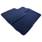 Dark Blue Floor Mats For BMW Z4 Series E86 Coupe (2003-2008) With M Package - AutoWin