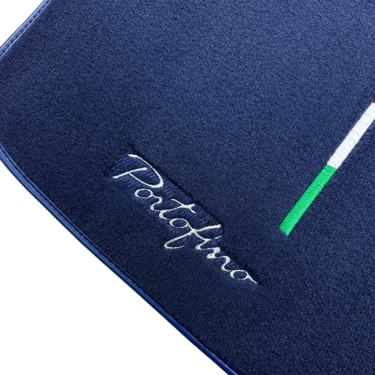 Dark Blue Floor Mats for Ferrari Portofino (2018-2023) Italian Edition - AutoWin