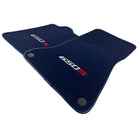 Dark Blue Floor Mats For McLaren 650S Tailored - AutoWin
