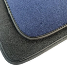 Dark Blue Floor Mats For Mercedes-Benz C-Class W204 (2007-2014) - AutoWin