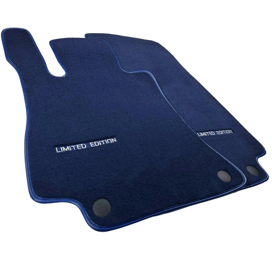 Dark Blue Floor Mats For Mercedes Benz GLS-Class X167 Maybach (2020-2023) | Limited Edition