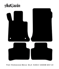 Dark Blue Floor Mats For Mercedes Benz GLK-Class X204 (2008-2012) | Limited Edition - AutoWin