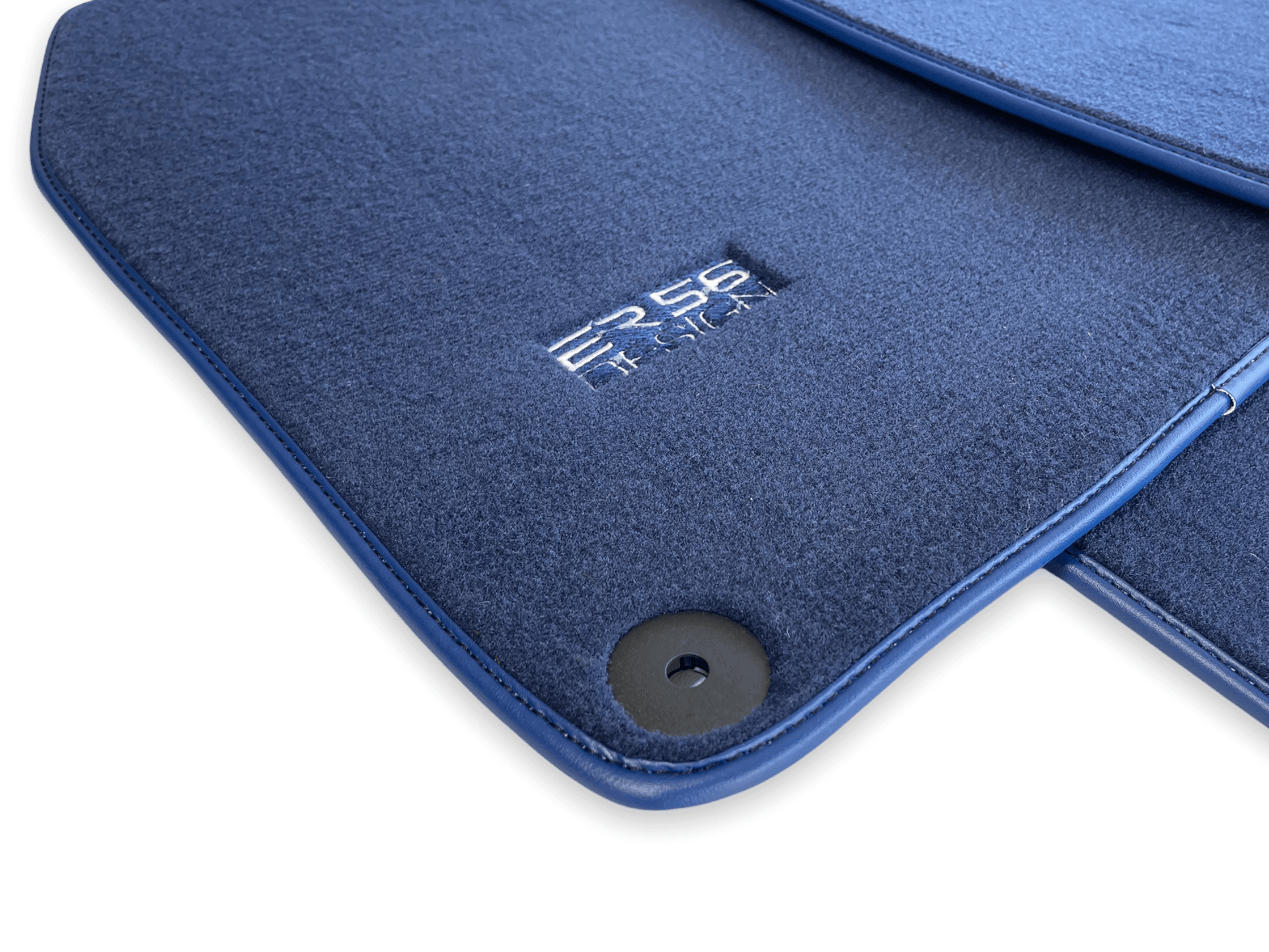 Dark Blue Floor Mats for Porsche 911 - 992 (2019-2024) | ER56 Design - AutoWin