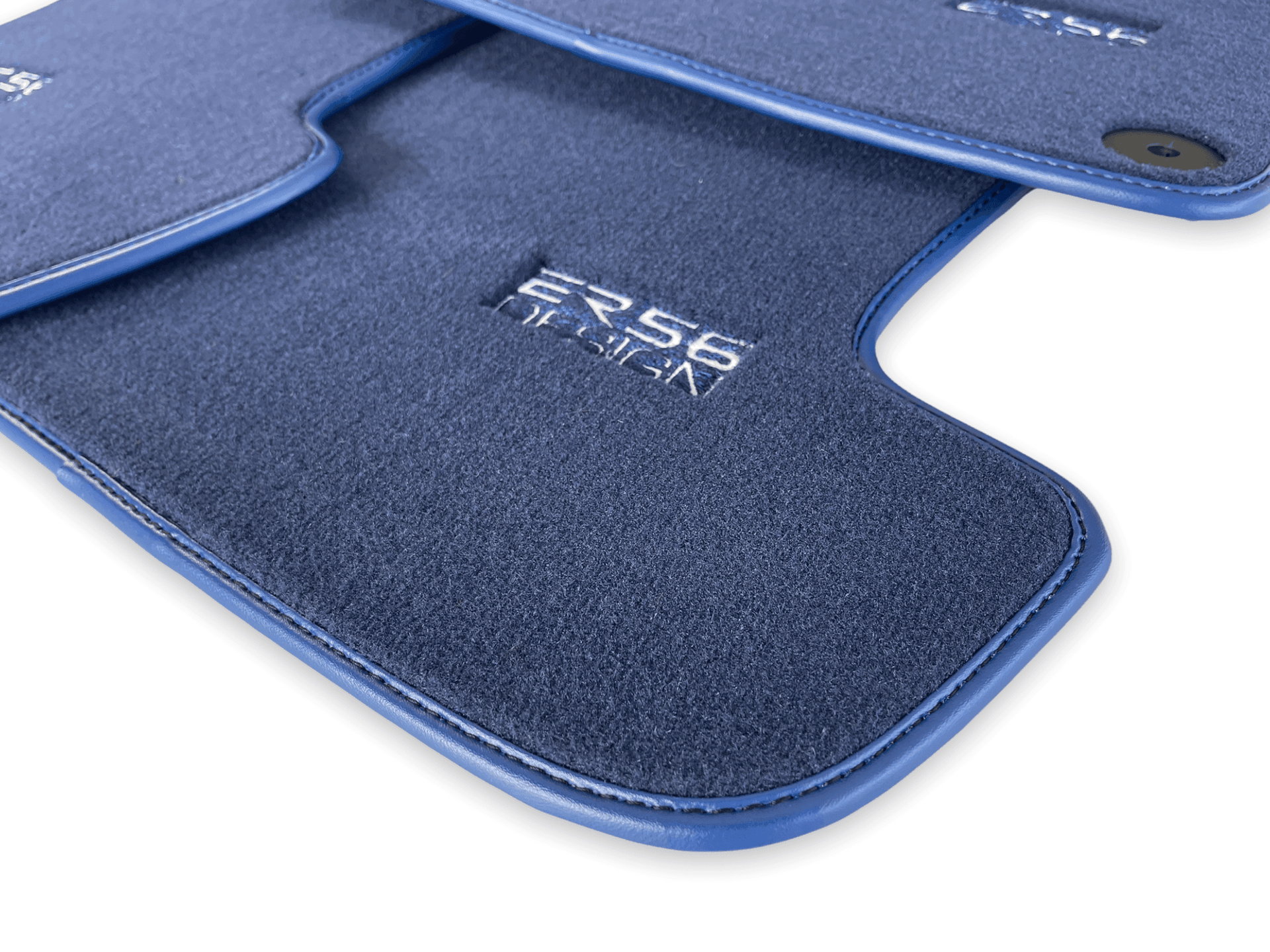 Dark Blue Floor Mats for Porsche 911 - 997 (2004-2012) | ER56 Design - AutoWin
