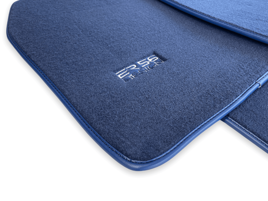 Dark Blue Floor Mats for Porsche Classic 911 (1963-1989) - AutoWin
