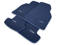 Dark Blue Floor Mats for Porsche Macan (2014-2023) | ER56 Design - AutoWin